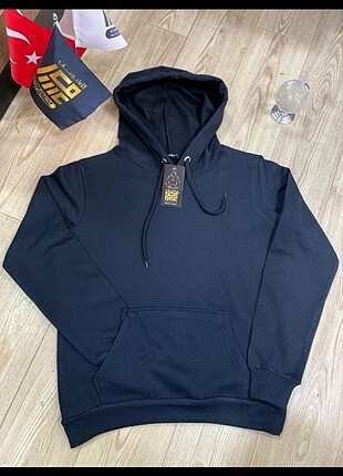 Kadın Erkek Basic Kapüşonlu Sweatshirt