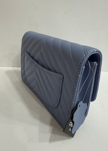 Chanel Chanel Mavi Deri Kadın Portföy Çanta
