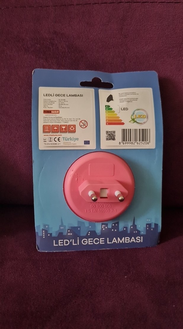 Çocuklar için LED Gece Lambası Seti - Görsel 2