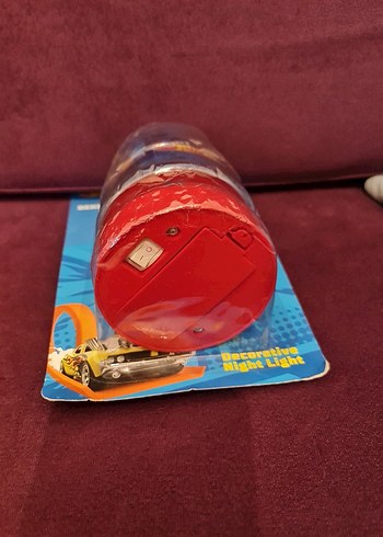 Renkli Hot Wheels LED Gece Lambası