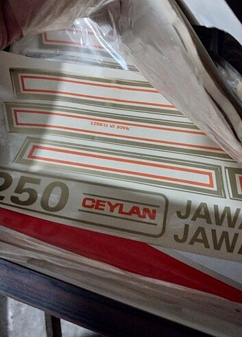 Mobilet Peugeot Java sticker - Görsel 2