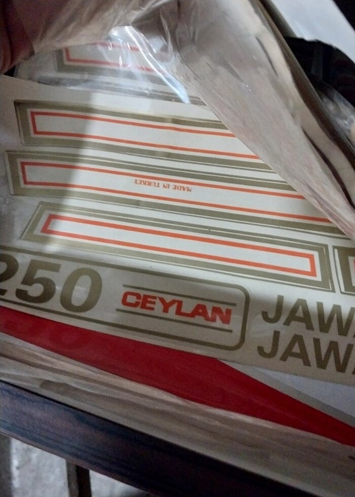 Mobilet Peugeot Java sticker - Görsel 2