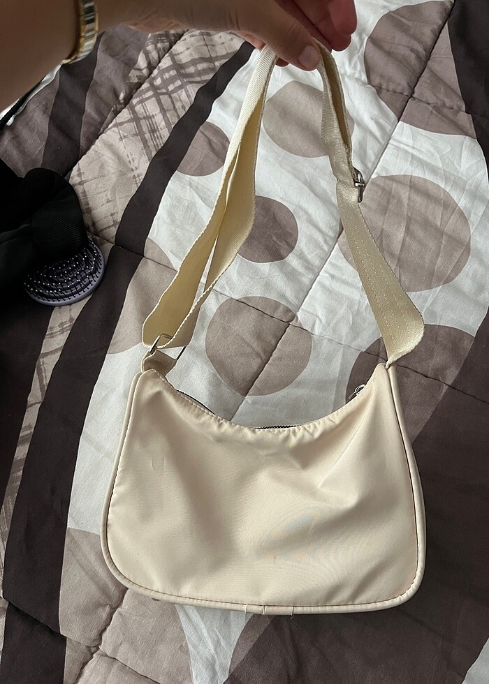 Krem çanta - Görsel 2