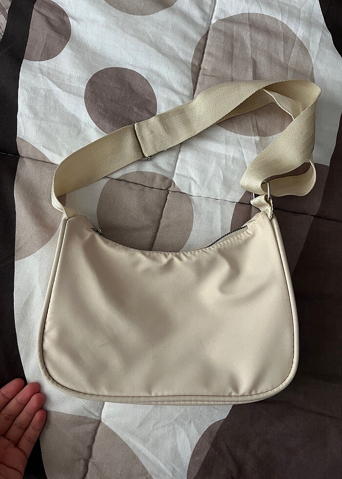 Krem çanta - Görsel 3