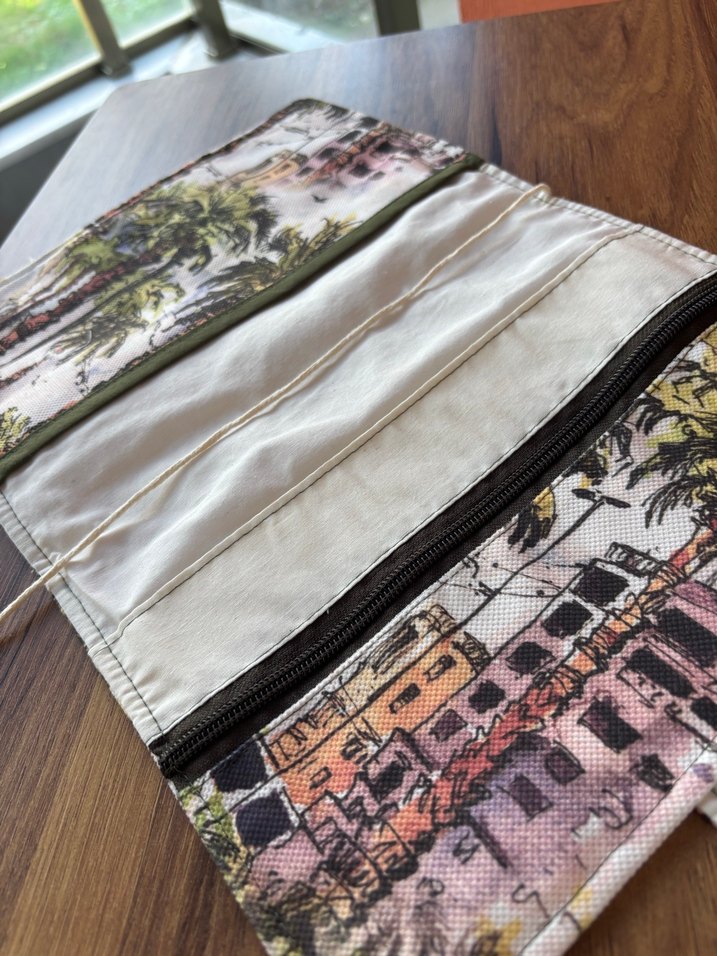 Fermuar Bölemli Kitap Kılıfı - Görsel 2