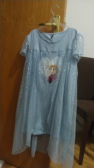 Koton Mavi ışıltılı elbise