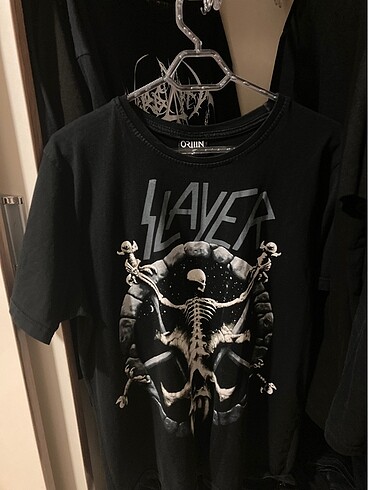 Slayer grubu metal tişört