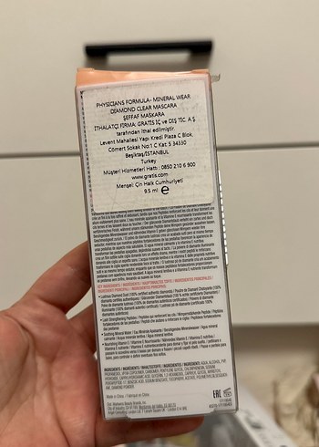 Physicians Formula Mineral Wear Diamond Maskara - Görsel 2