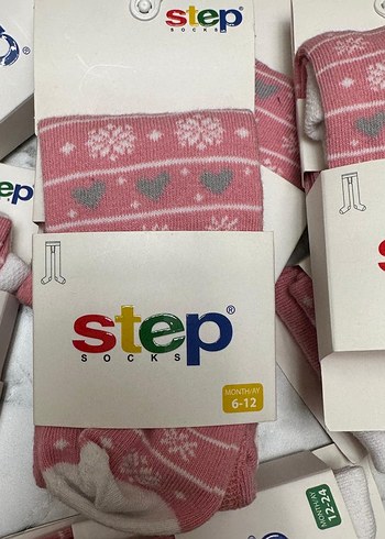 Kız Çocuk Pembe külotlu çorap - Görsel 4