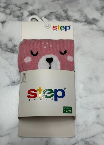 Kız Çocuk Pembe külotlu çorap - Görsel 9