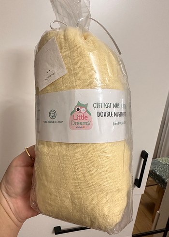 Lastikli muslin çarşaf - Görsel 3