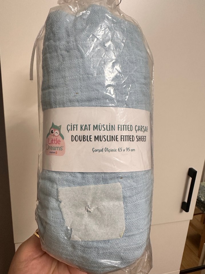 Lastikli muslin çarşaf - Görsel 2