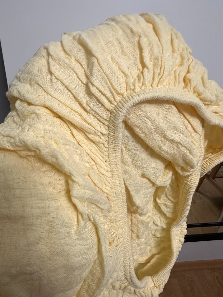 Lastikli muslin çarşaf - Görsel 4