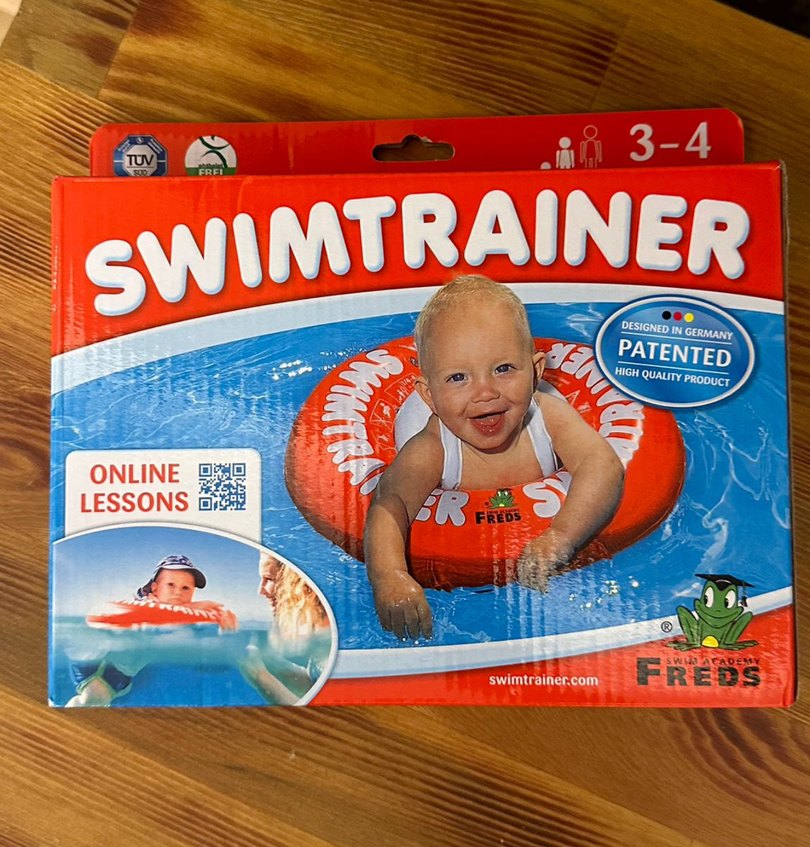 Renkli Swimtrainer Bebek Yüzme Simidi 3-4 Yaş - Görsel 3