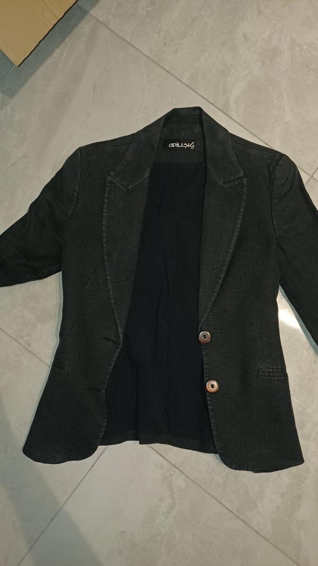 Ceket Eskitme Lacivert - Görsel 4