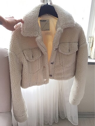 Pull bear peluş mont