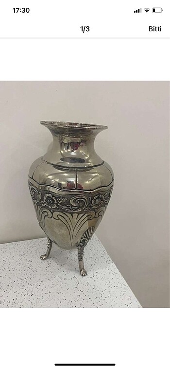 Gümüş Vazo