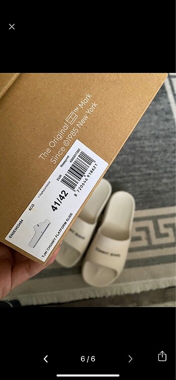 41,5 Beden ten rengi Renk Tommy Hilfiger Unicex Terlik