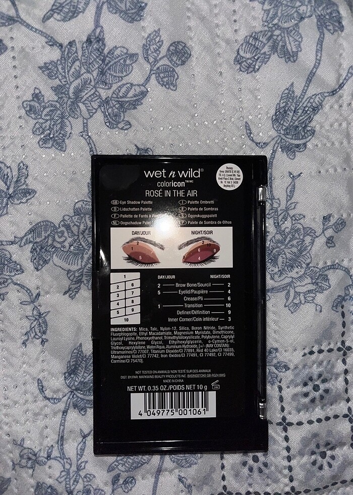 Wet n wild color icon rose in the air far paleti - Görsel 4