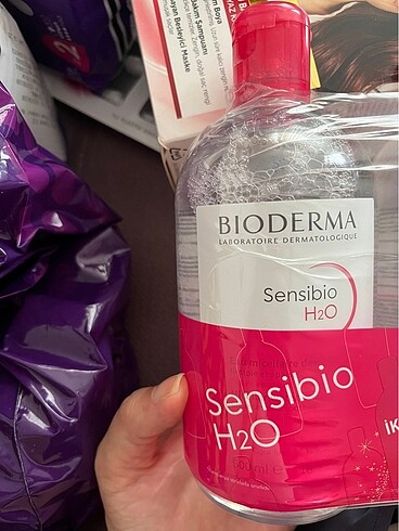 Bioderma Sensibio H2O makyaj temizleme suyu 500ml hiç açılmamışt