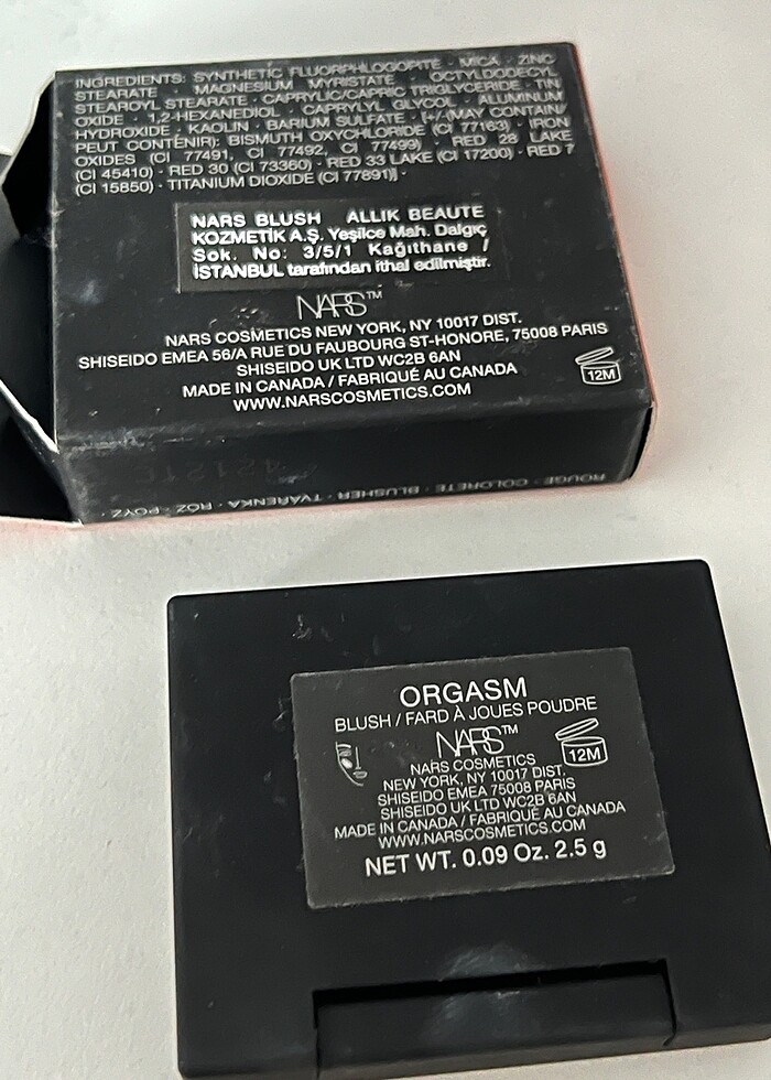 Nars Orgasm mini seyahat boy allık - Görsel 5