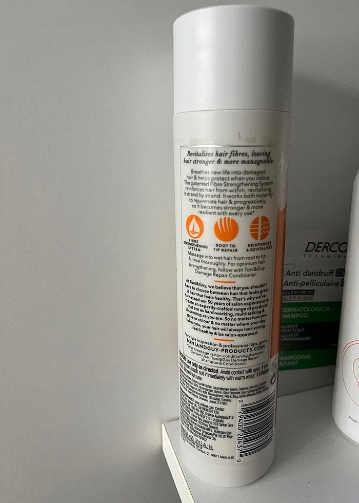 Toni&Guy demage repair şampuan - Görsel 2