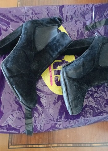 süet bot topukluz - Görsel 2