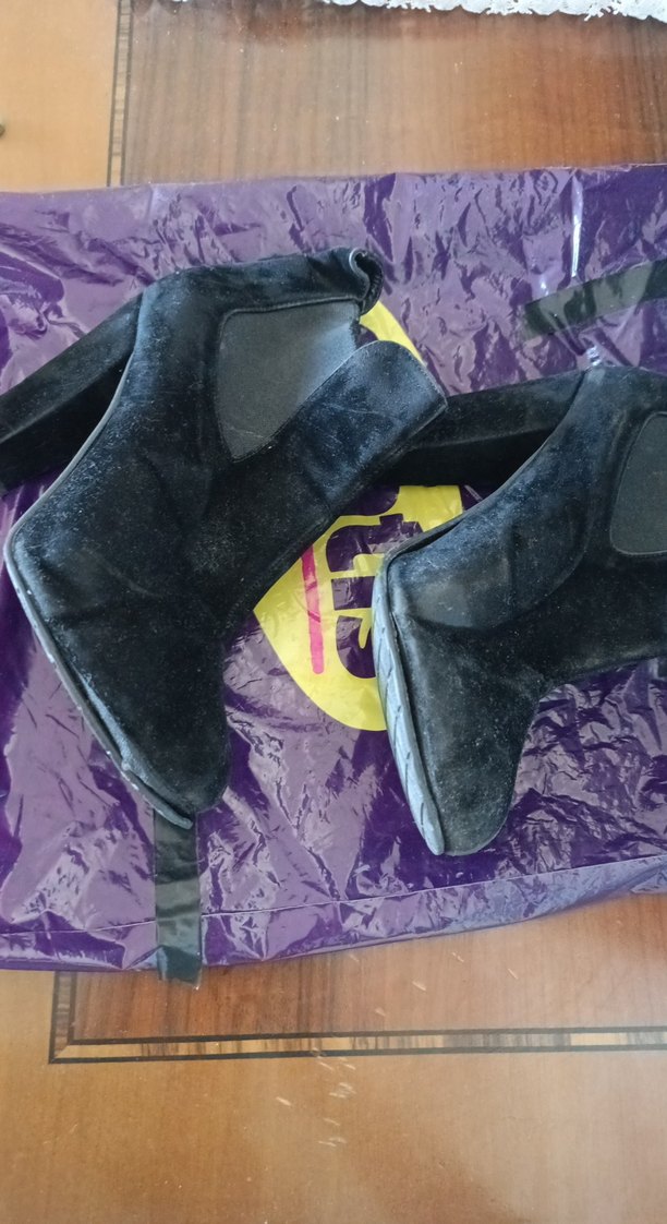 süet bot topukluz - Görsel 2