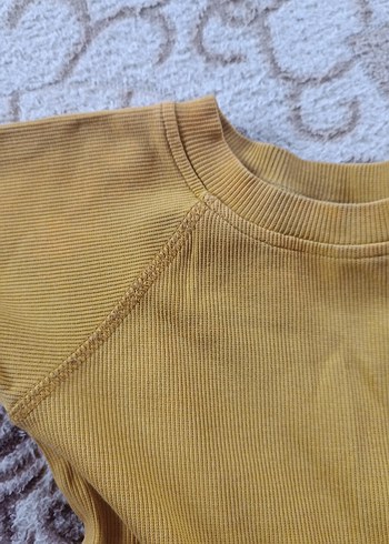 Bej Erkek Çocuk Uzun Kollu Sweatshirt - Görsel 2