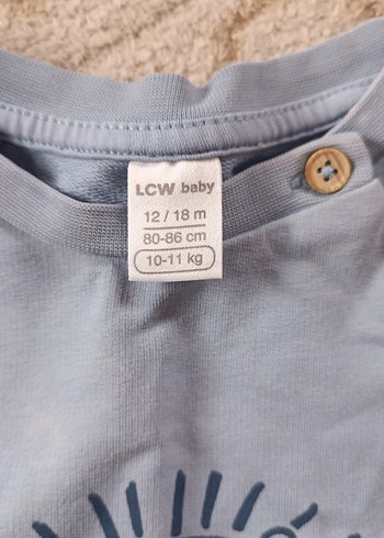 Mavi Erkek Bebek Triko Takım, Uzun Kollu - Görsel 2