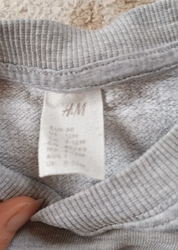 Gri Erkek Çocuk Uzun Kollu Sweatshirt - Görsel 2