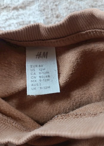 Kahverengi Baskılı Erkek Çocuk Sweatshirt - Görsel 2