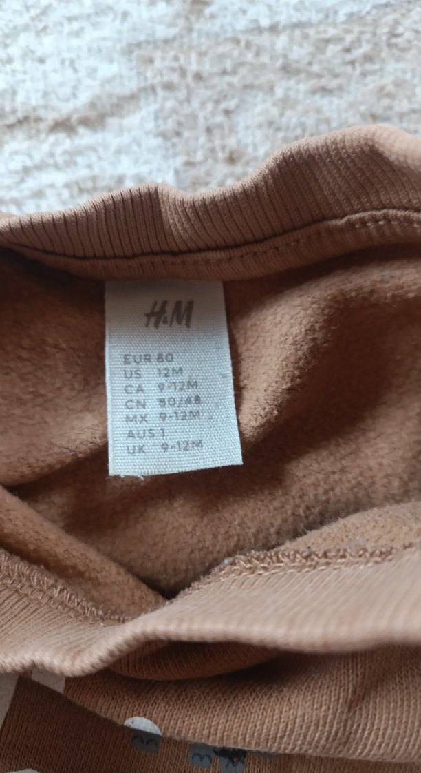 Kahverengi Baskılı Erkek Çocuk Sweatshirt - Görsel 2