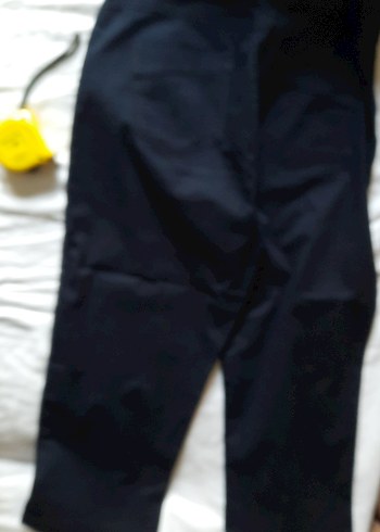 siyah kumaş kapri - Görsel 2