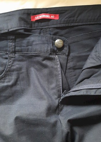 siyah kumaş kapri - Görsel 4