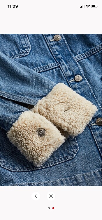 H&M Hm kot mont yeni sezon orjinal