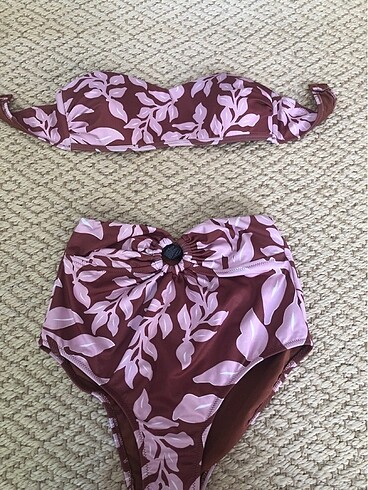 Trendyol vintaje bikini takım