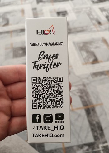 HIQ Flav'n Drops 30ml Vanilya Ahududu Aromalı - Görsel 2