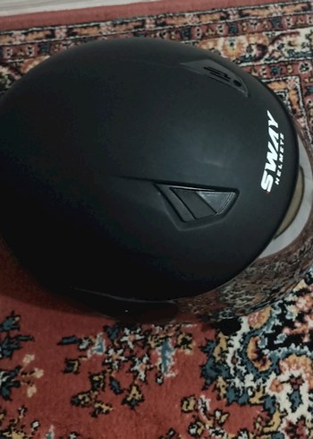 Sway yarım kask aynalı vizörlü xl - Görsel 2