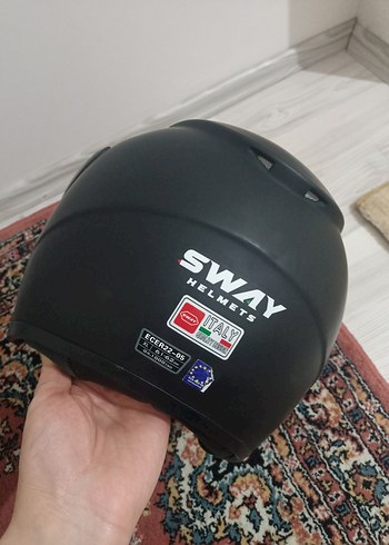 Sway yarım kask aynalı vizörlü xl - Görsel 4