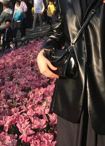Bershka deri ceket blazer