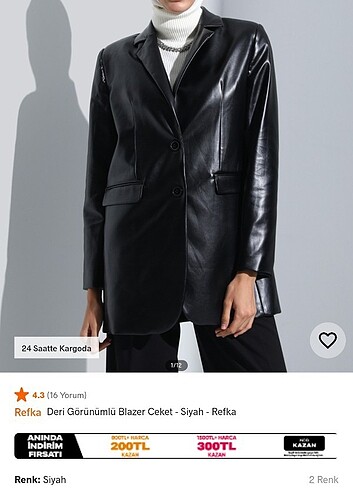 deri ceket blazer