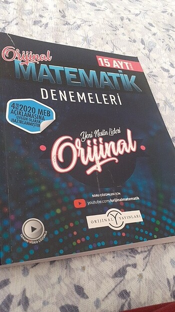 orijinal ayt matematik denemesi