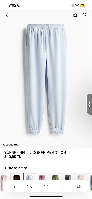 H&M eşofman altı