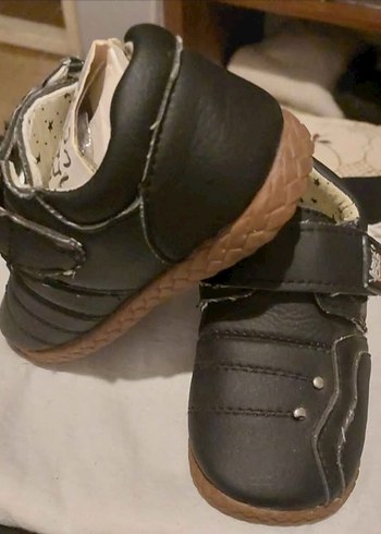 Sade Beyaz Erkek Çocuk Biker Ayakkabı - Görsel 7