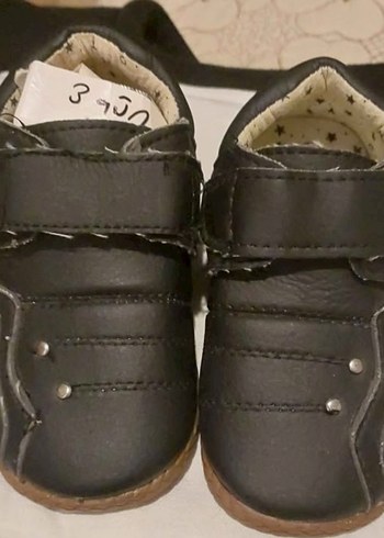 Sade Beyaz Erkek Çocuk Biker Ayakkabı - Görsel 8