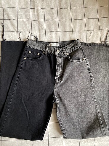 Pull and Bear Blok Renkli Pantolon