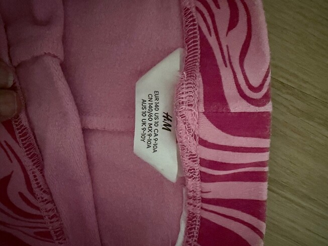 10 Yaş Beden H&M Desenli İspanyol Tayt