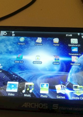 Tablet Çoklu Uygulama Ekranı oyun tableti - Görsel 3
