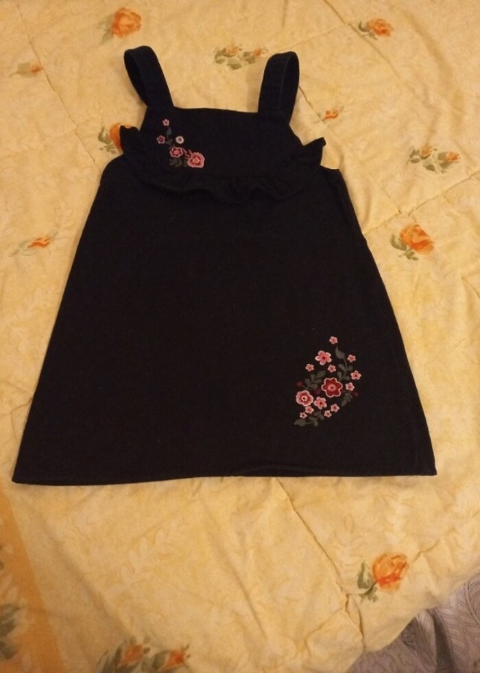 4/5yas kot elbise - Görsel 3